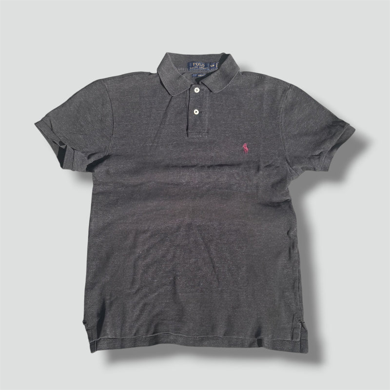 Sourced limited accessories and clothes Polo Ralph Lauren classic grey poloshirt – Secondhand Streetwear