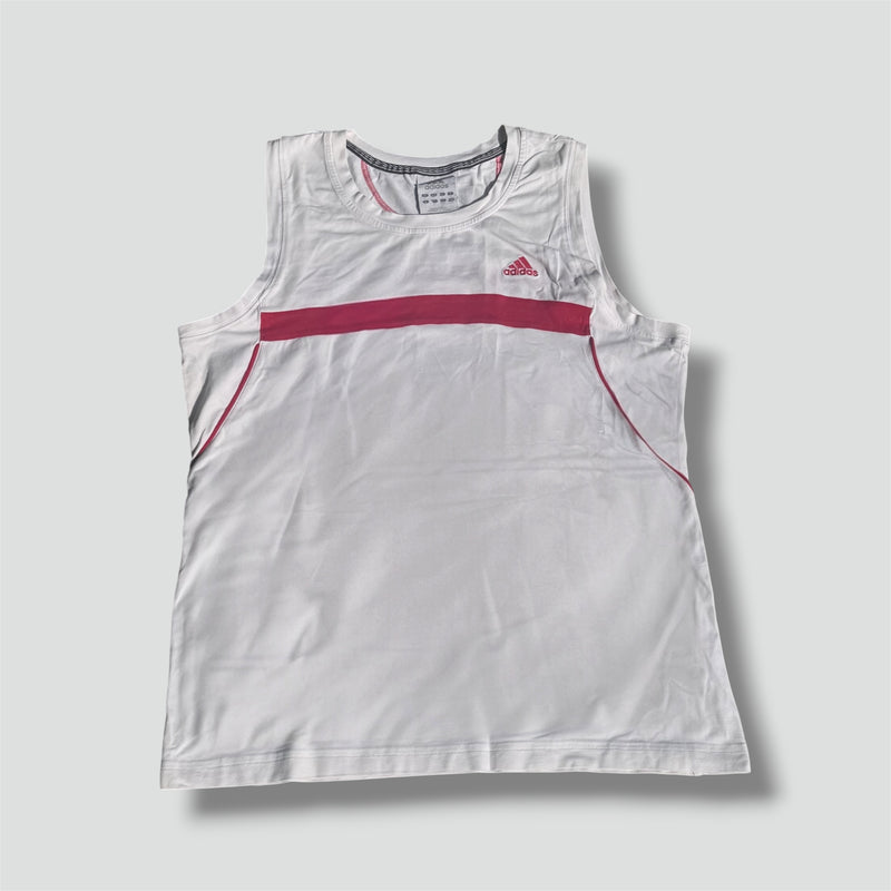 Sourced limited accessories and clothes Adidas Sportswear white tank top – Secondhand Streetwear