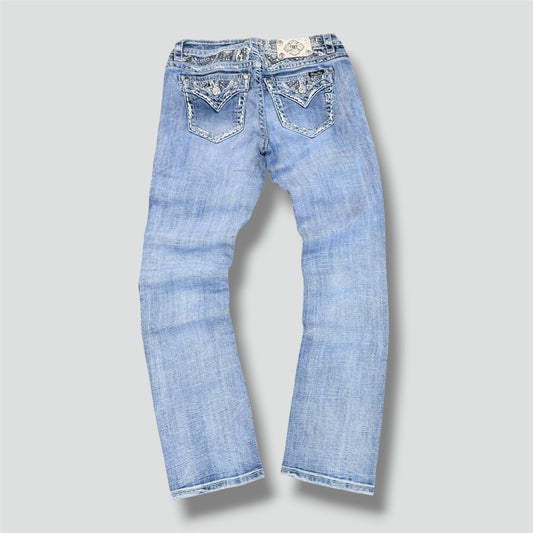 Miss Me mid rise straight Y2K jeans