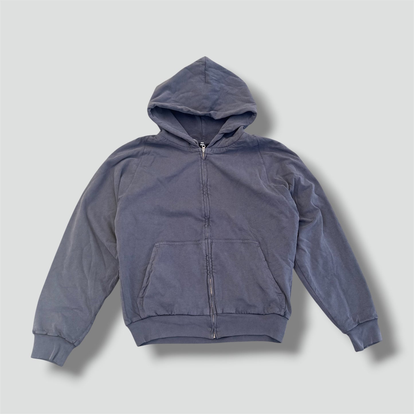 Yeezy Gap grey zip-up hoodie