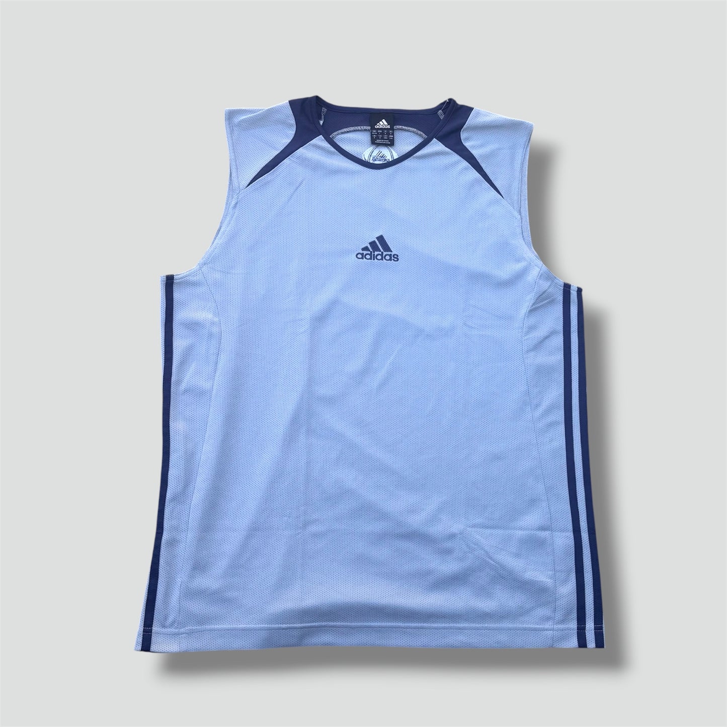 Adidas sportswear grey retro vest