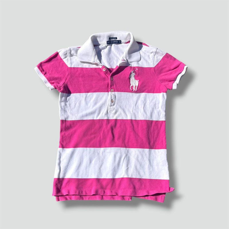 Sourced limited accessories and clothes Polo Ralph Lauren Big Pony striped women's polo – Secondhand Streetwear