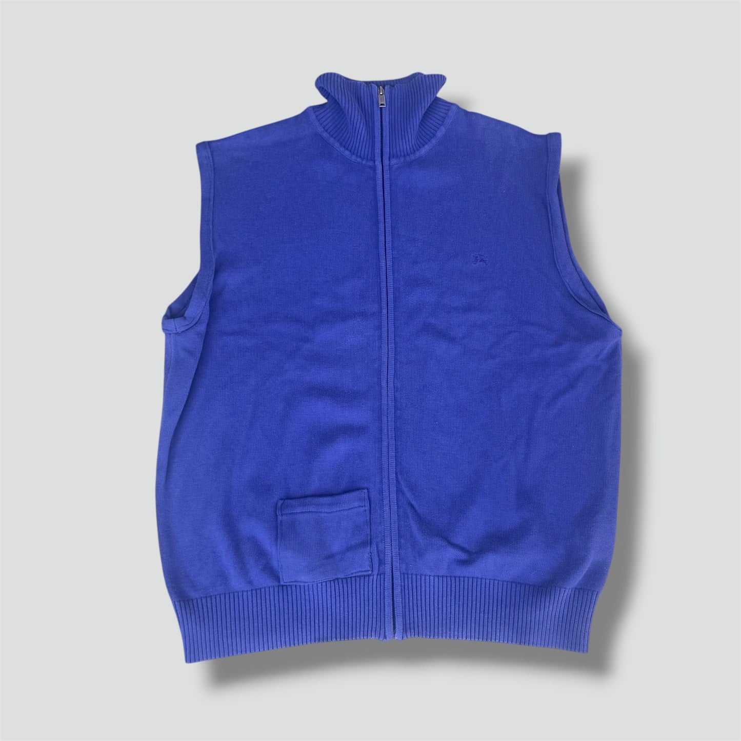 Burberry London vintage purple knitted vest