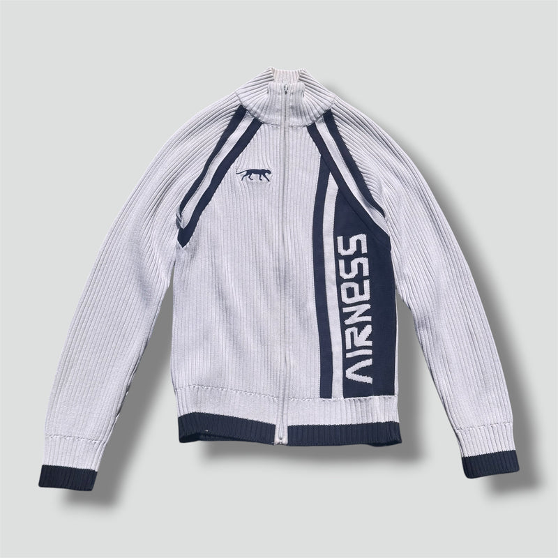 Sourced limited accessories and clothes Airness streetwear 00s knitted zip jacket – Secondhand Streetwear