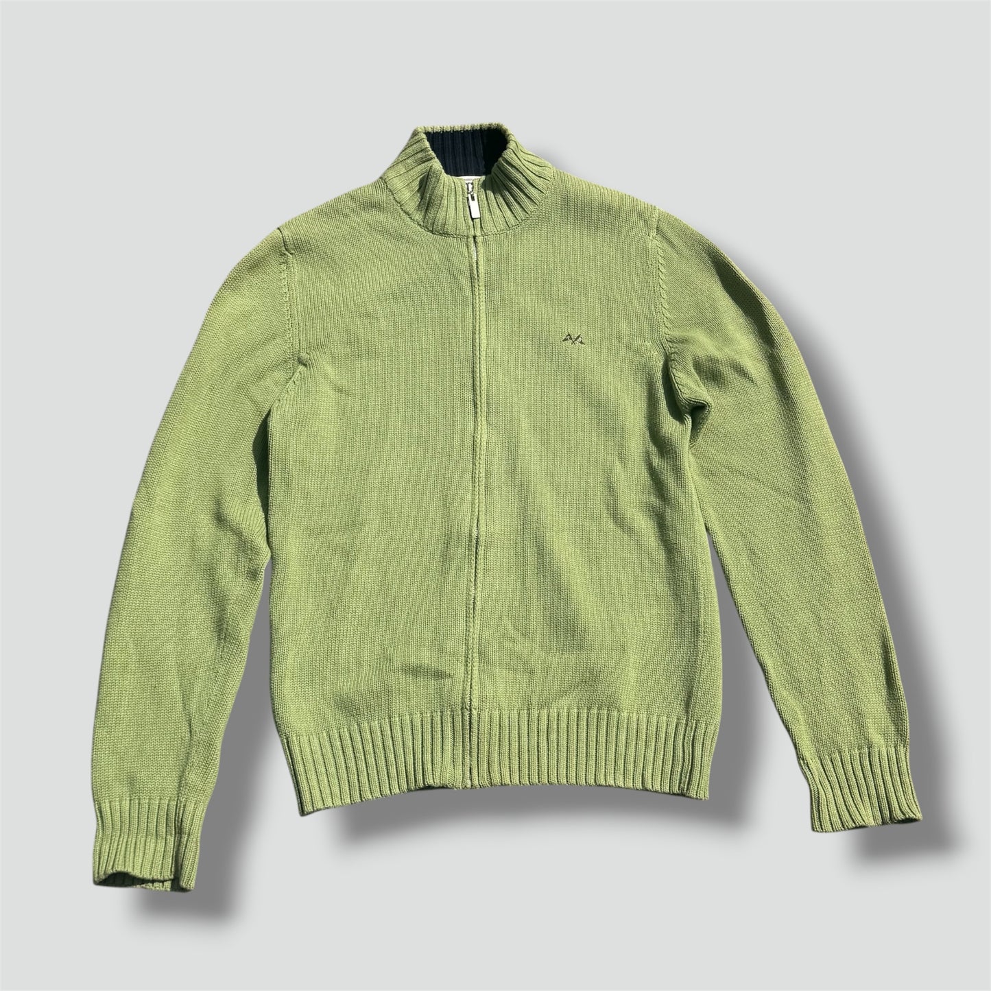 Thomas Burberry vintage green zip jacket
