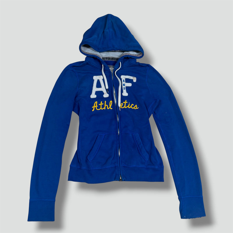 Sourced limited accessories and clothes Abercrombie & Fitch destroyed-look zip-hoodie – Secondhand Streetwear