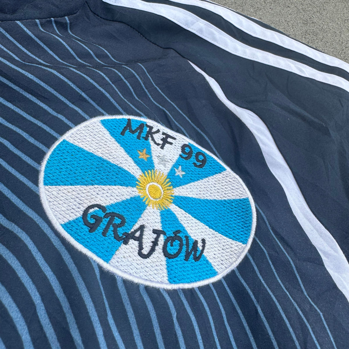 Adidas Gratew Uruguay football track jacket – Close-up 1
