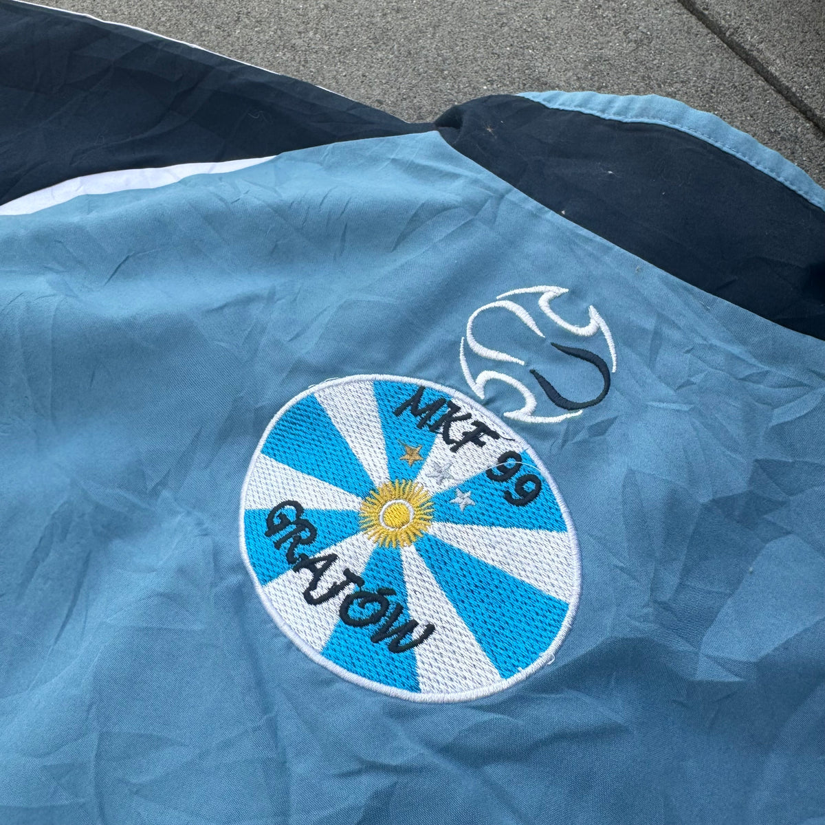 Adidas Gratew Uruguay football track jacket – Close-up 3