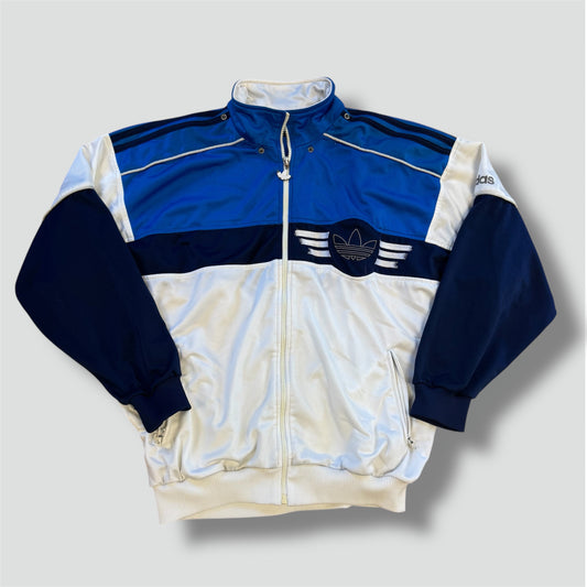 Adidas vintage 90s white track jacket