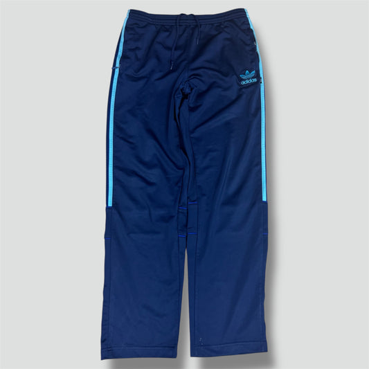 Adidas vintage blue baggy track pants