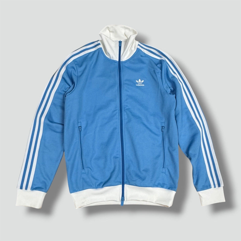 Sourced limited accessories and clothes Adidas vintage sky blue track jacket – Secondhand Streetwear