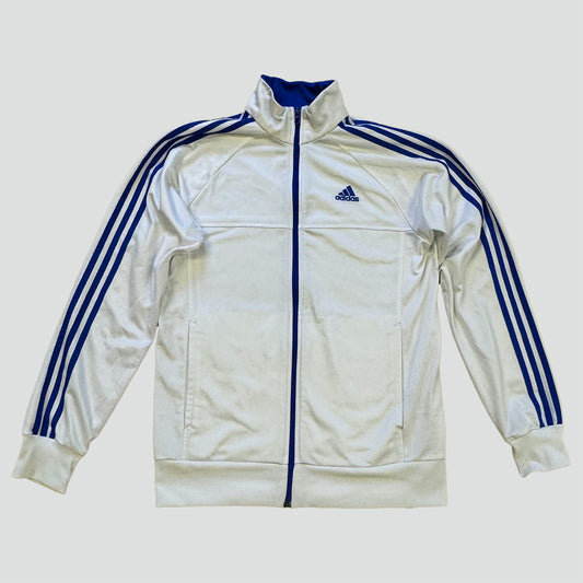 Adidas white track jacket