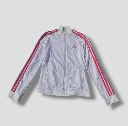 Adidas Y2K white track jacket