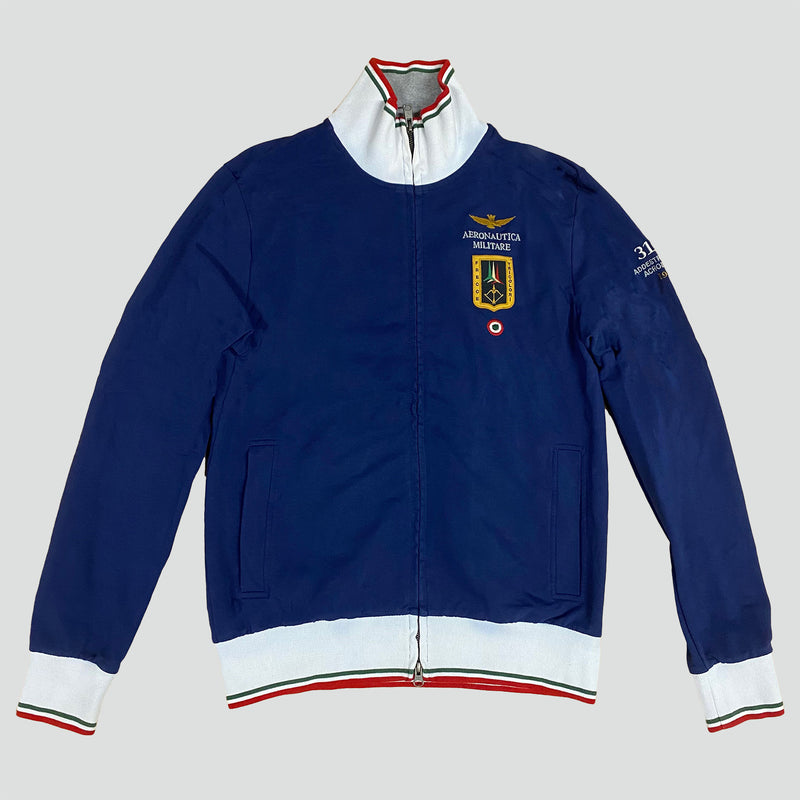 Sourced limited accessories and clothes Aeronautica Militare zip-up – Secondhand Streetwear