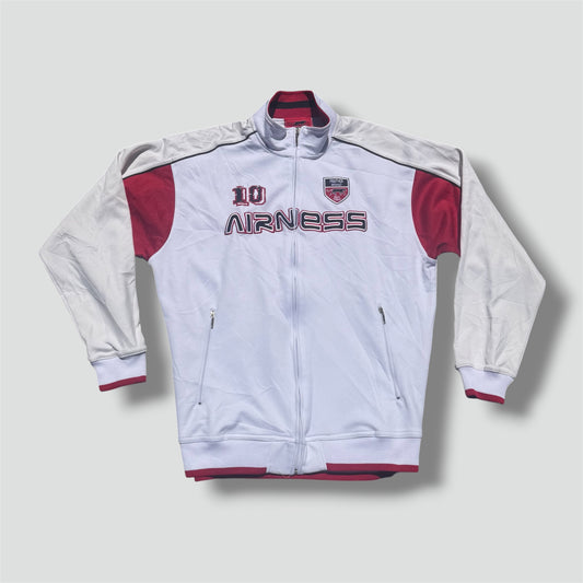 Airness Allstars white streetwear track jacket