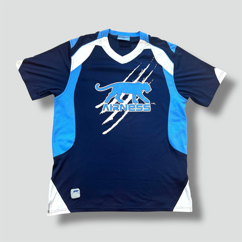Sourced limited accessories and clothes Airness blue streetwear t-shirt – Secondhand Streetwear