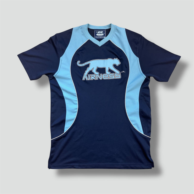 Sourced limited accessories and clothes Airness streetwear blue t-shirt – Secondhand Streetwear