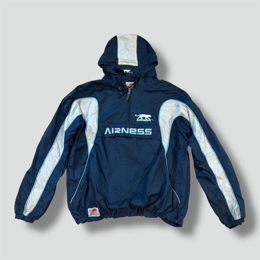 Airness streetwear navy blue rainprotective hoodie
