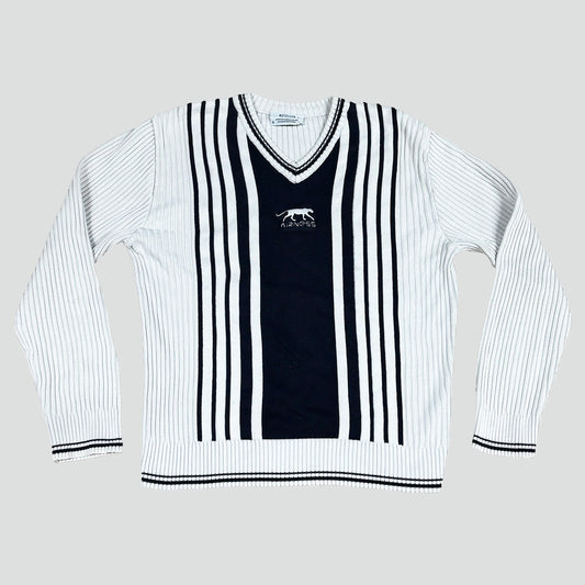 Airness white knitted vintage sweatshirt
