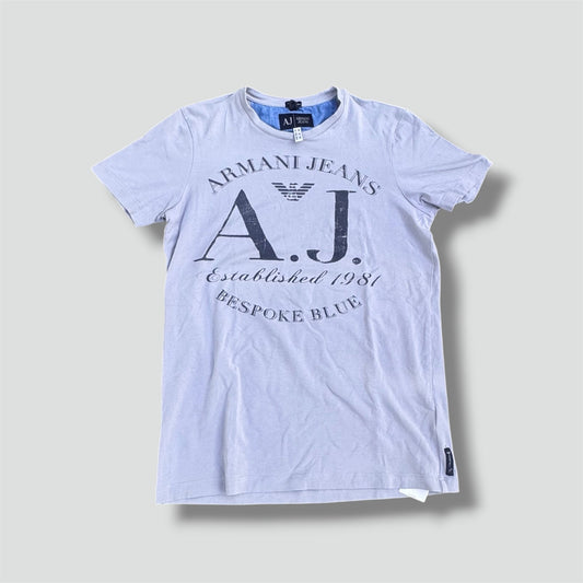 Armani Jeans Bespoke blue vintage T-shirt