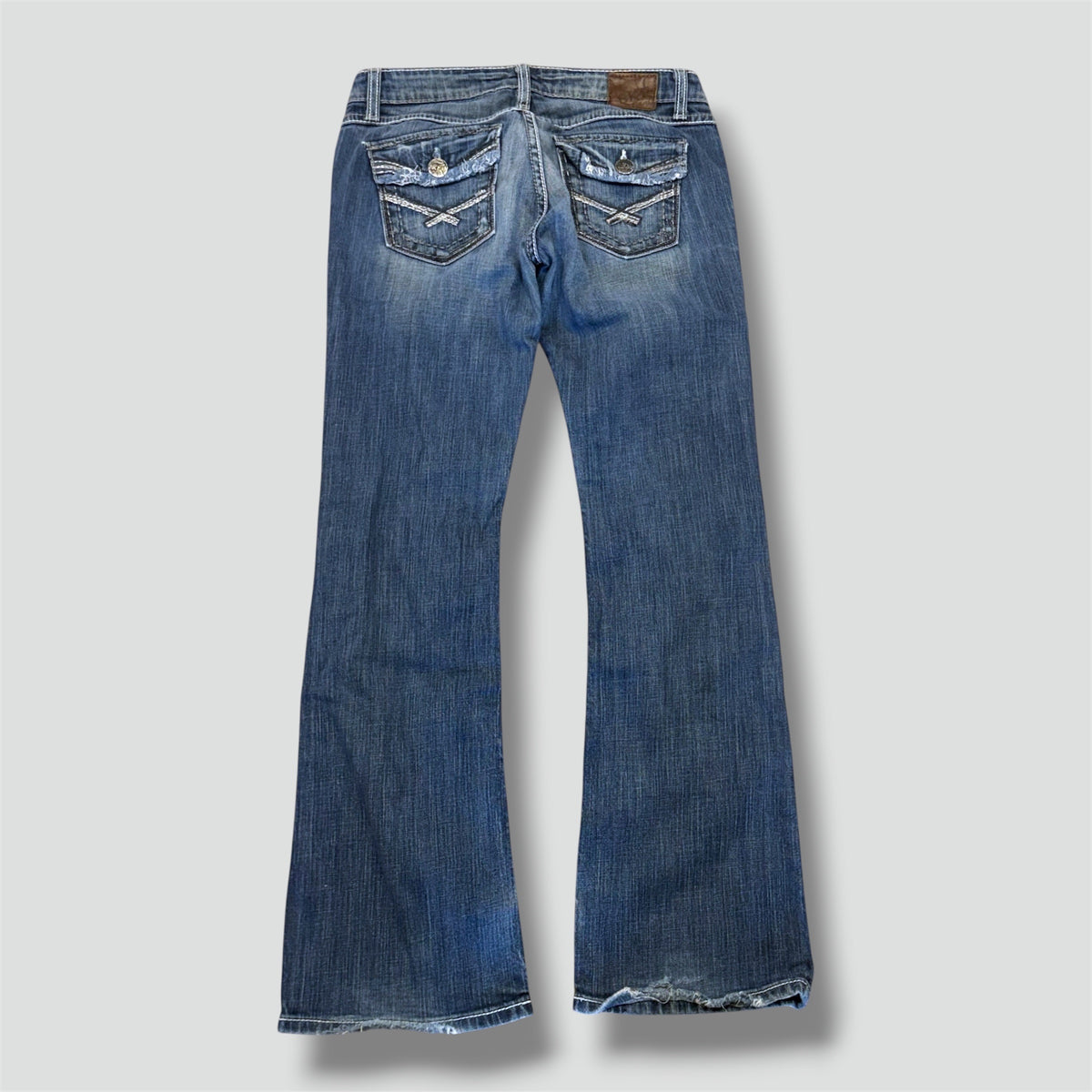 BKE Denim stella boot y2k stonewashed jeans