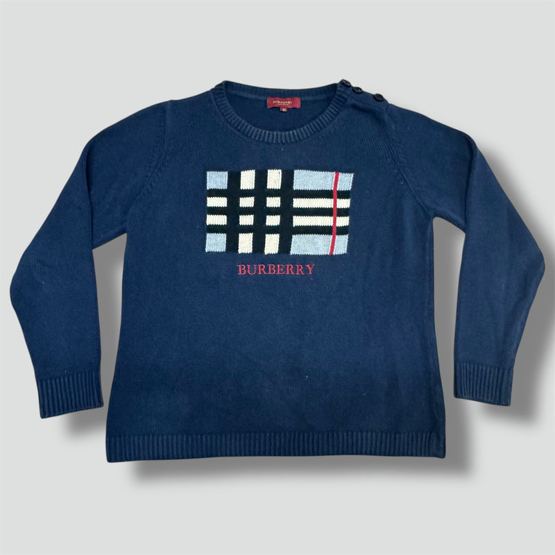 Sourced limited accessories and clothes Burberry London knitted vintage sweatshirt – Secondhand Streetwear