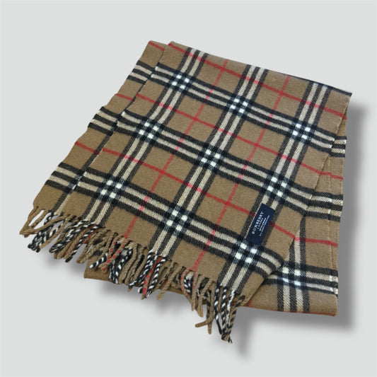 Burberry London lambswool scarf