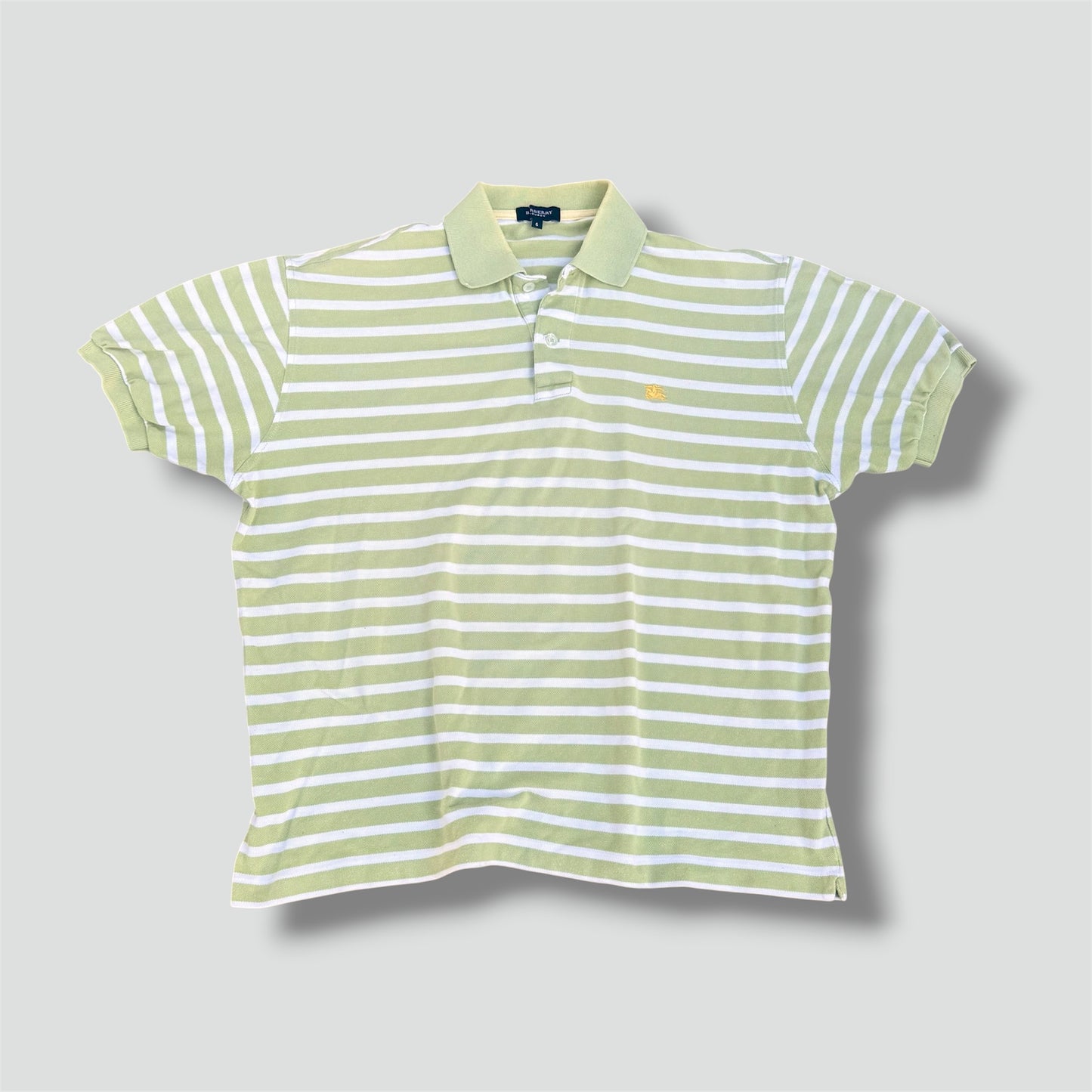 Burberry London vintage 90s striped poloshirt