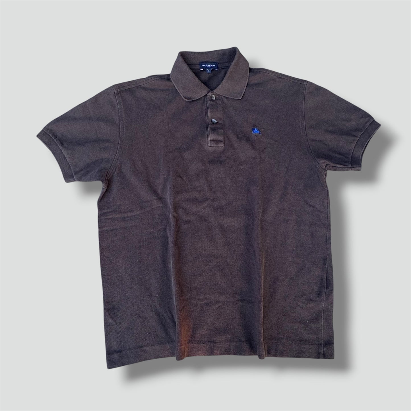 Burberry London vintage brown poloshirt