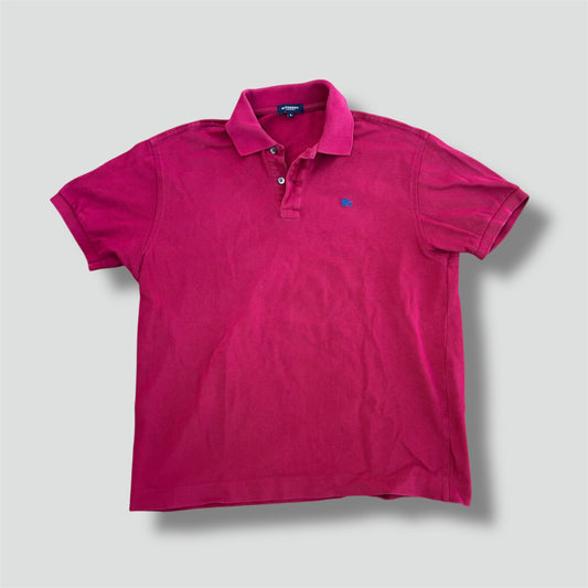 Burberry London vintage burgundy poloshirt