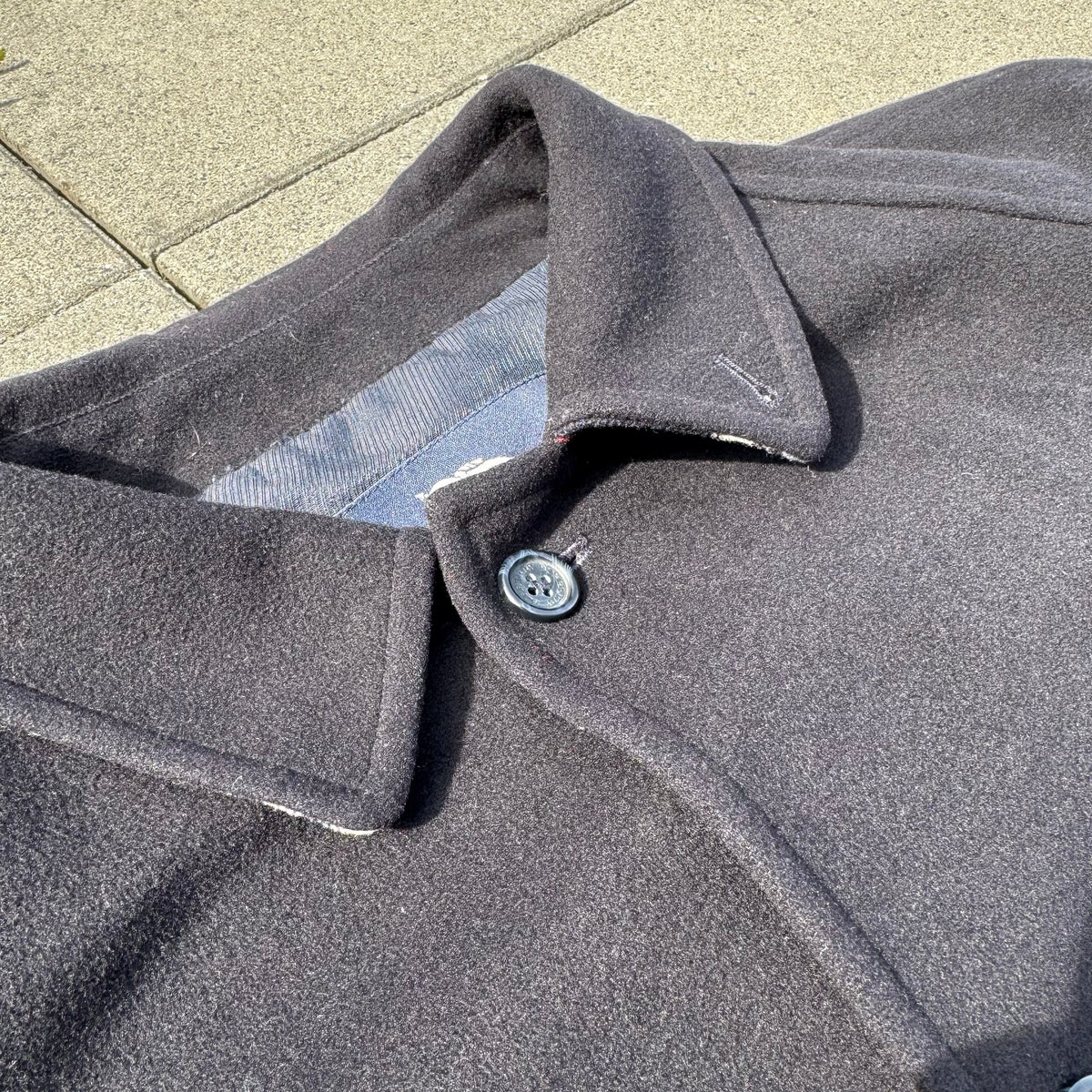 Burberry London vintage coat – Close-up 1