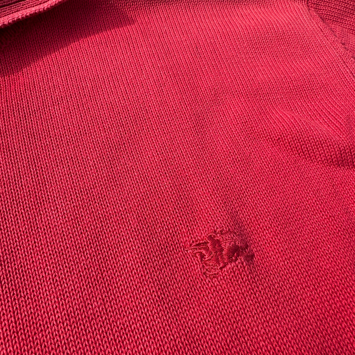 Burberry London vintage knitted zip-up – Close-up 2