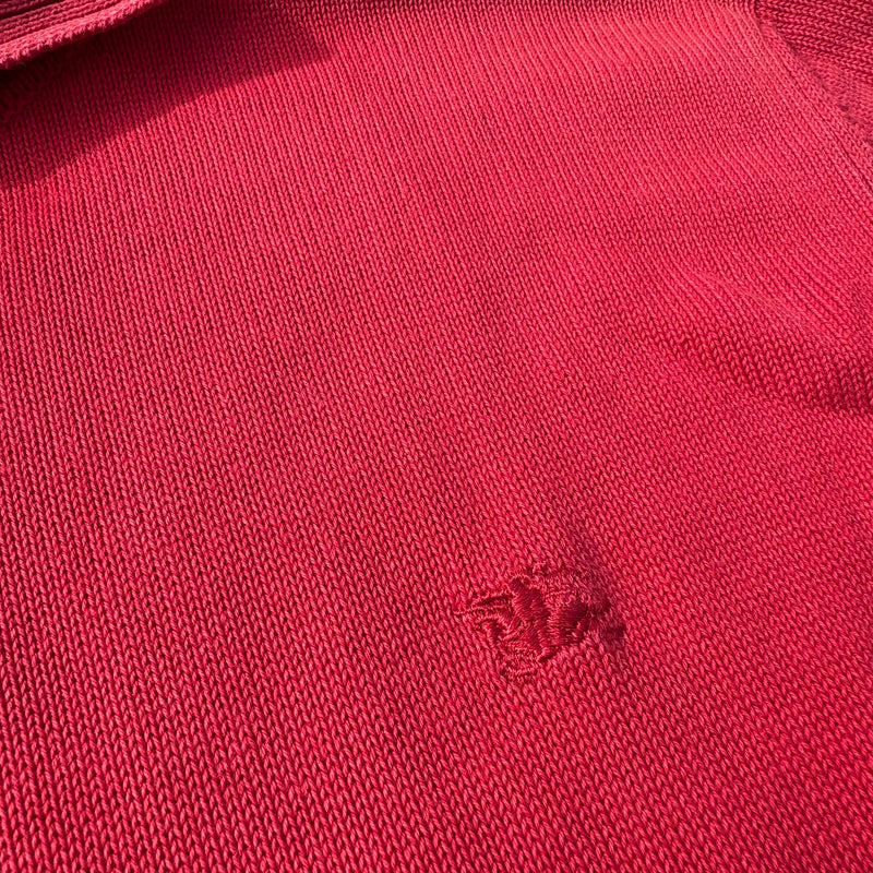 Detailansicht: Sourced limited accessories and clothes Burberry London vintage knitted zip-up – Logo, Nähte oder Material