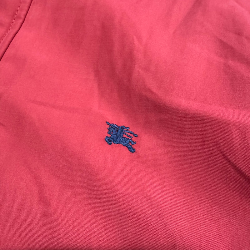 Detailansicht: Sourced limited accessories and clothes Burberry London vintage red authentic jacket – Logo, Nähte oder Material
