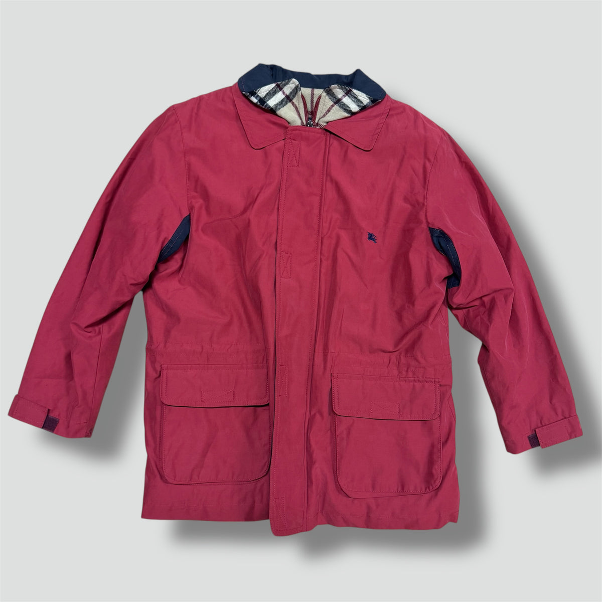 Burberry London vintage red authentic jacket