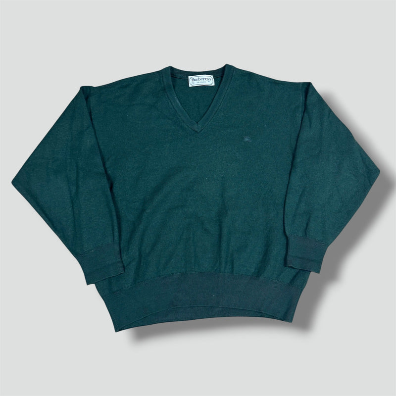 Sourced limited accessories and clothes Burberry's of London green vintage wool sweatshirt – Secondhand Streetwear