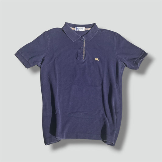 Burberry's of London vintage navy blue poloshirt
