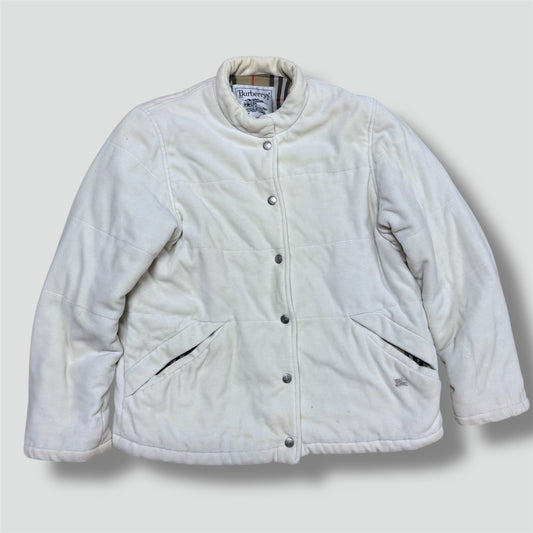 Burberry’s cream vintage coat