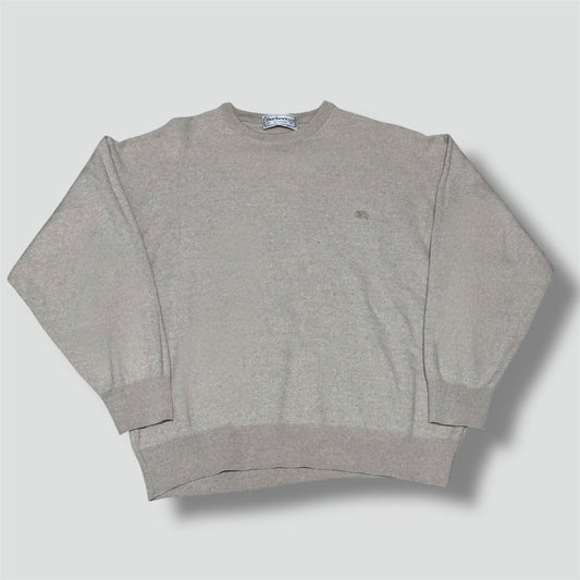 Burberry’s London cream vintage wool sweatshirt