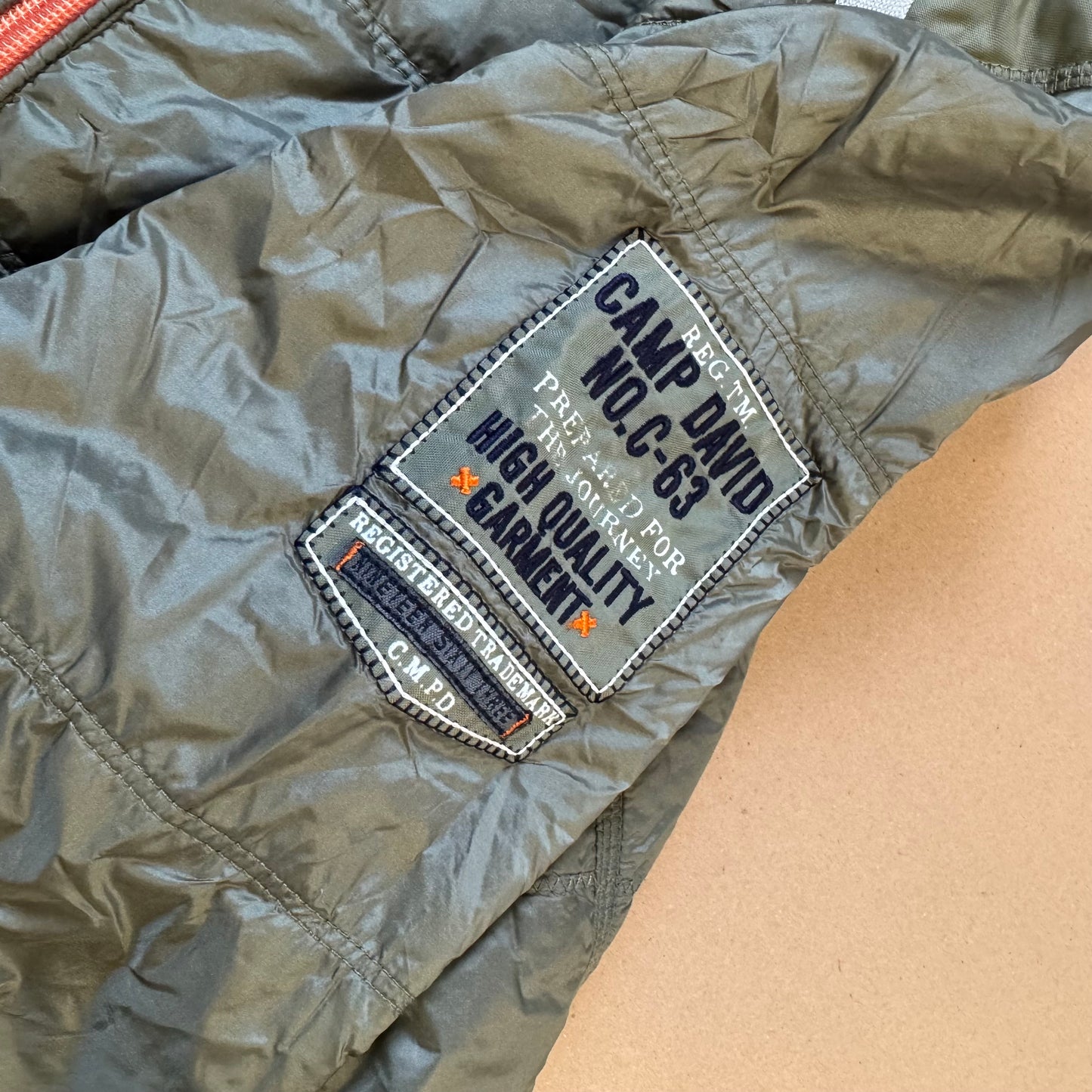 Camp David Green Label rain jacket – Close-up 3
