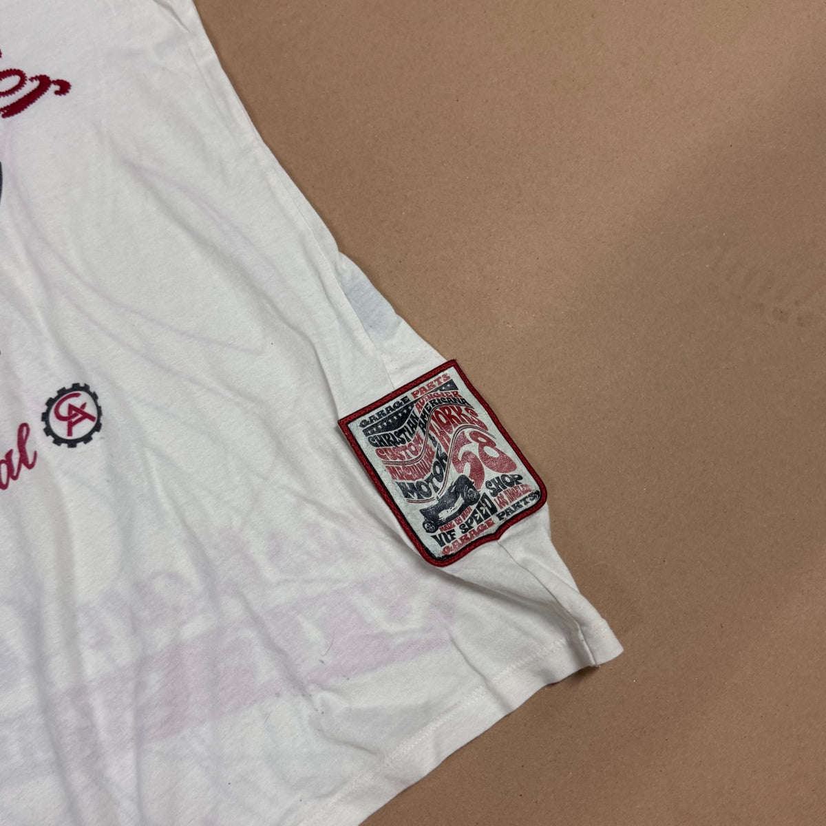Christian Audigier vintage embroidered T-shirt – Close-up 2