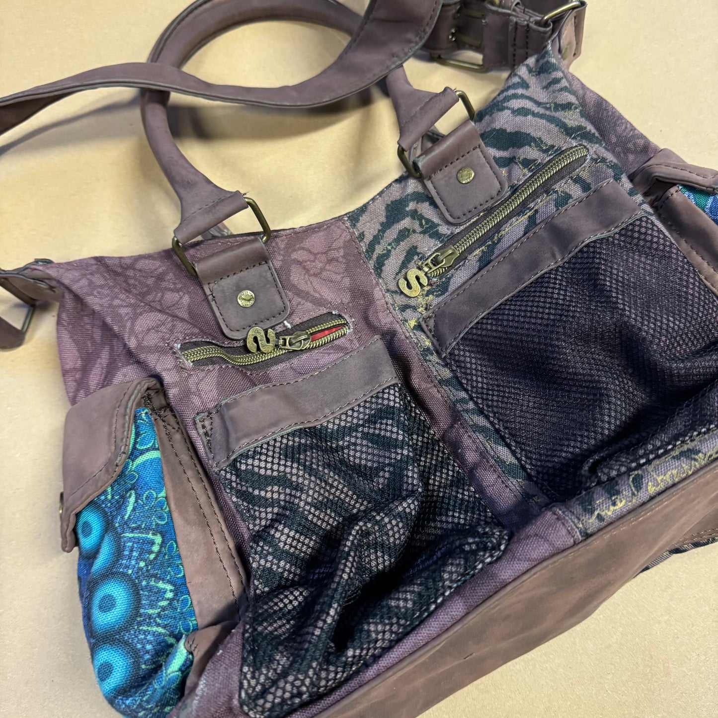 Vintage Desigual brown 90s handbag