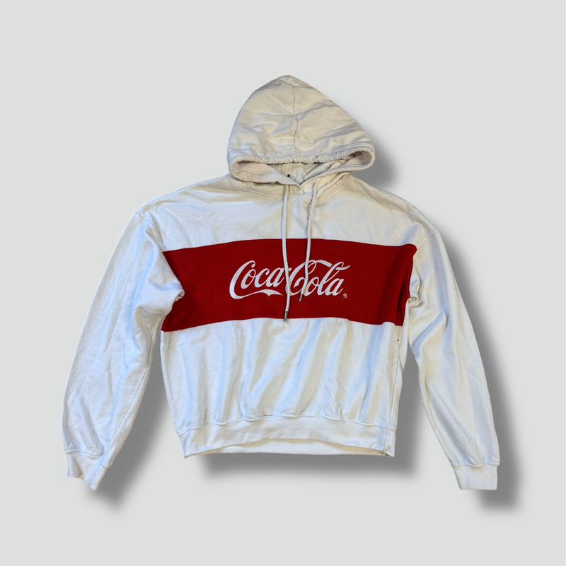Sourced limited accessories and clothes Coca Cola white hoodie – Secondhand Streetwear