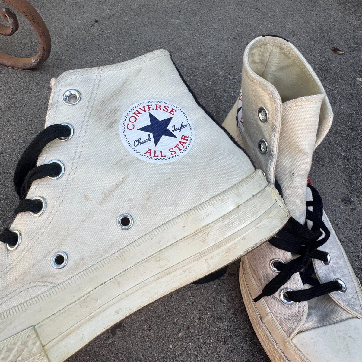 Converse Comme des Garçons sneakers – Close-up 2