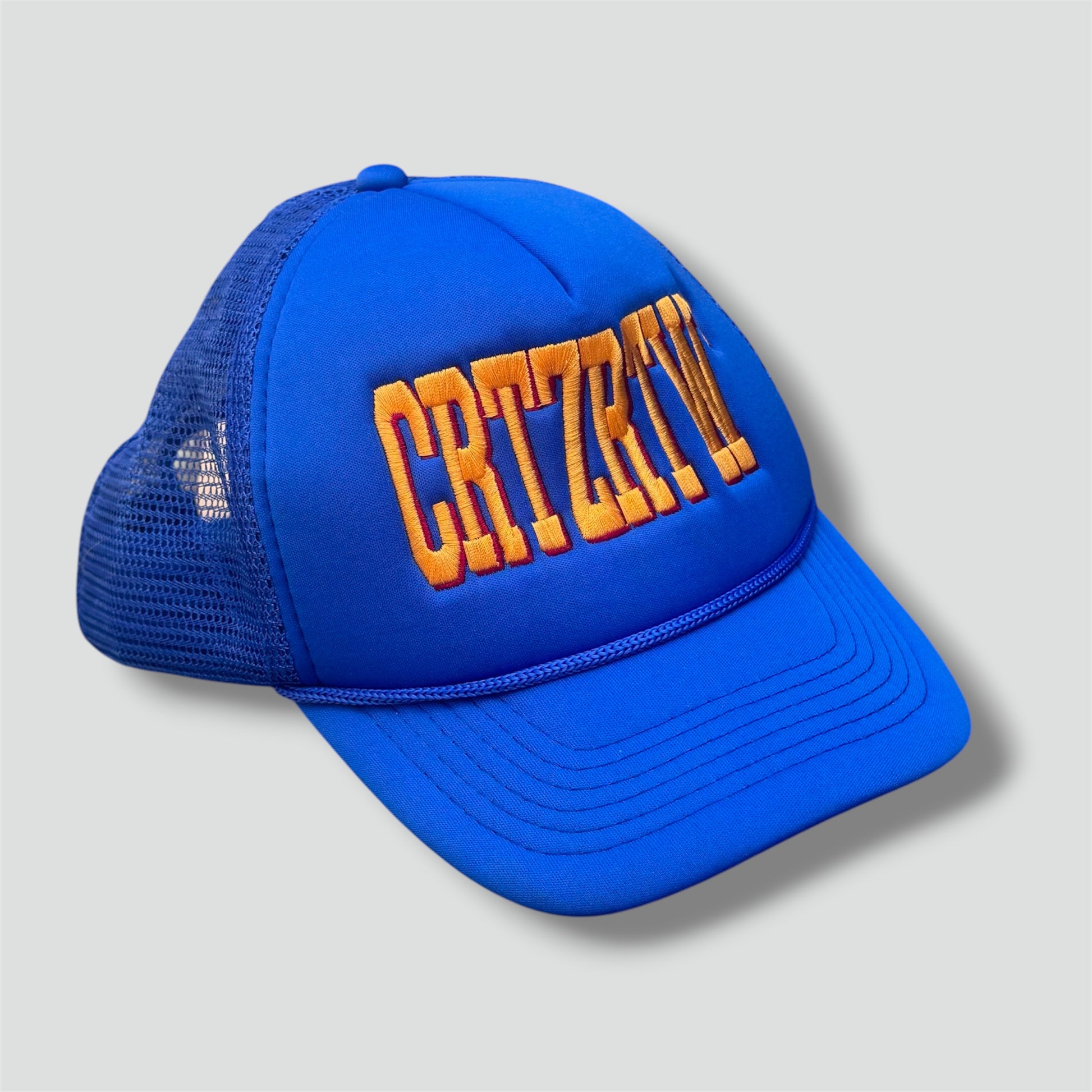 Corteiz CRTZRTW blue logo cap