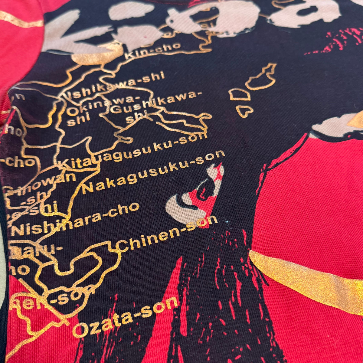 Custo Barcelona beautiful Y2K vintage longsleeve – Close-up 1