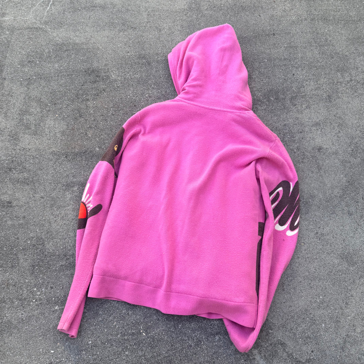 Custo Barcelona Luuy Dolphin Y2K zip-up hoodie – Close-up 4