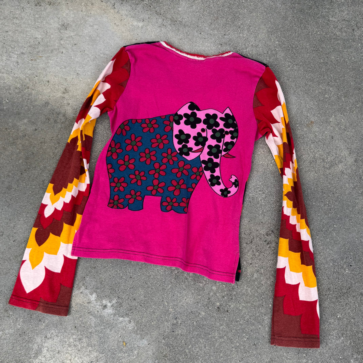 Custo Barcelona vintage Africa longsleeve – Close-up 3