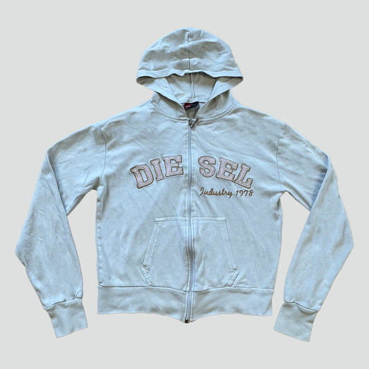 Diesel zipped hoodie