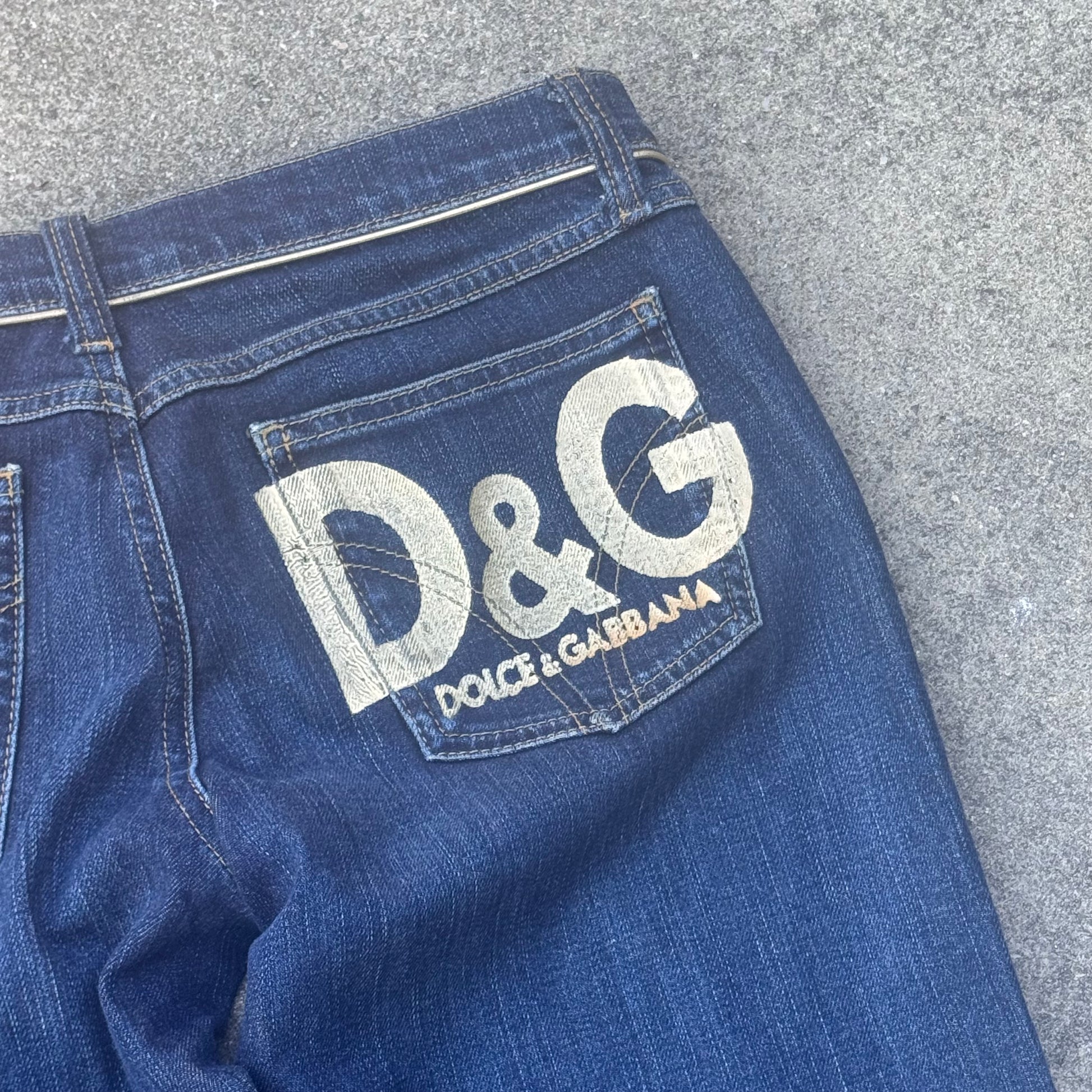 Dolce & Gabbana vintage straight jeans – Close-up 1